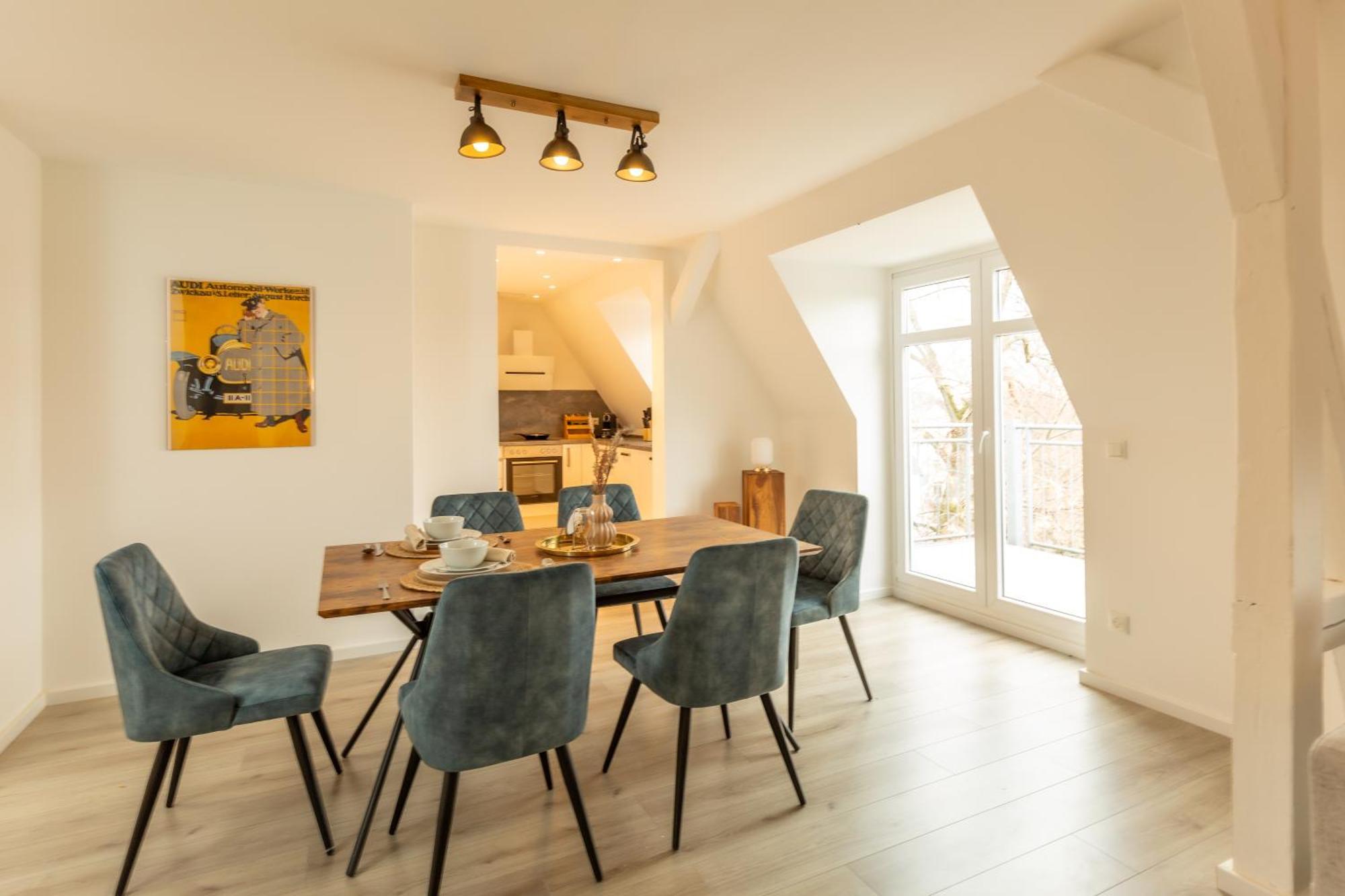Soulscape Apartments Zwickau Kompakter Loft-Wohnraum Mit Lift Direkt In Die Wohnung, Modern, Zentrumsnah, Gratis Wifi Екстер'єр фото